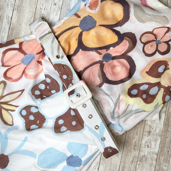 Commense Floral One Shoulder Dress - Multicolor - Picture 7 of 11